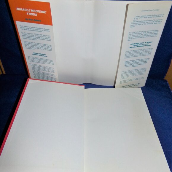 Miracle Medicine Foods by Rex Adams (1977, Hardcover Book) Natural Healing - Picture 7 of 7